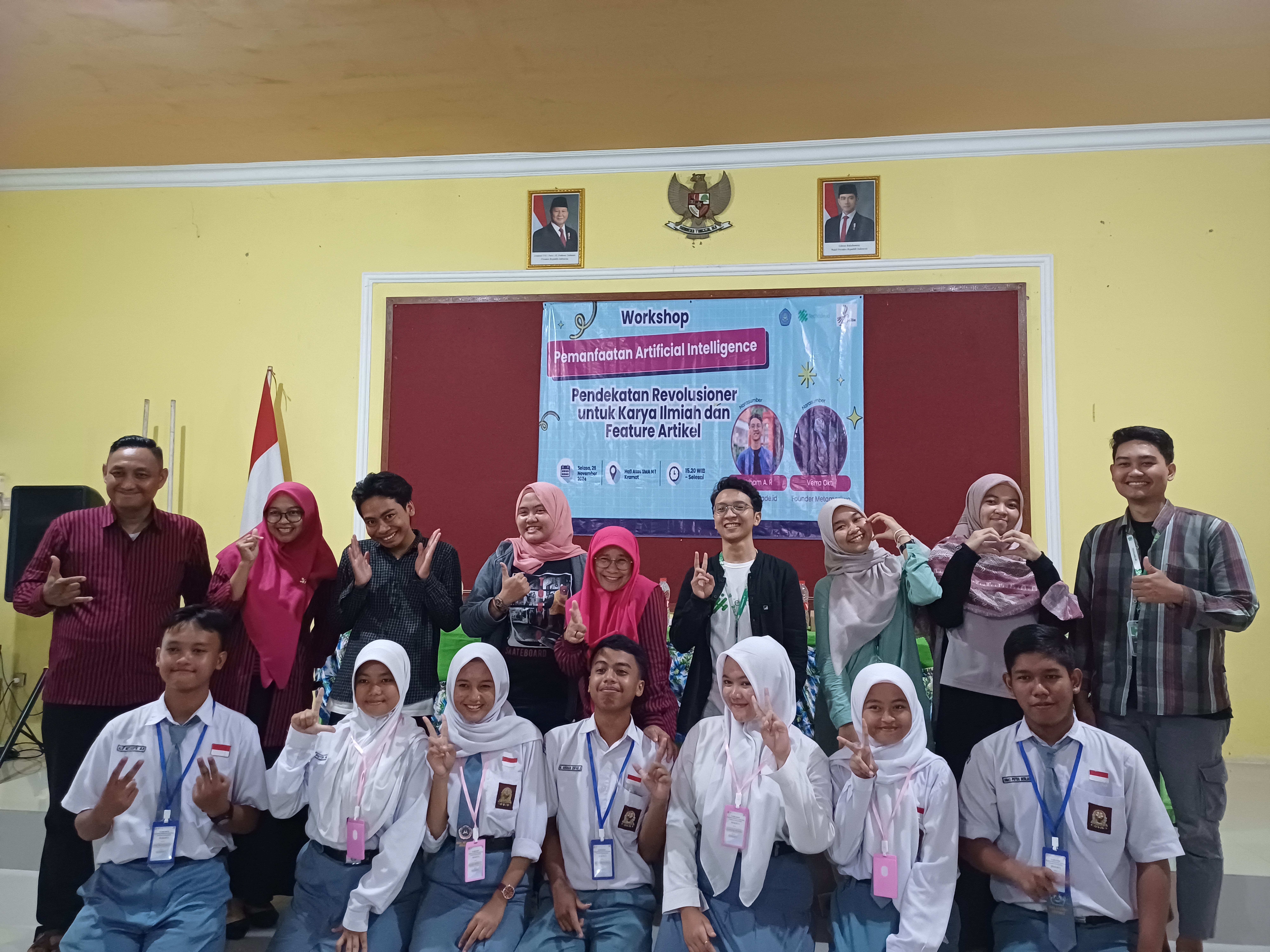 Suasana kerja di Penerbit Metamorjiwa